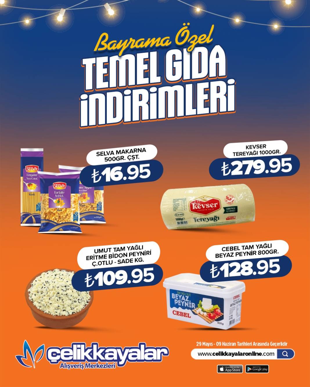 Konya’nın zincir marketinde bayram erken başladı 16